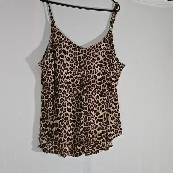 Torrid Leopold Print Cami Tank Top Size 3 - Picture 2 of 6
